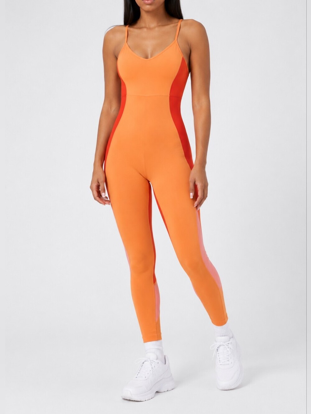 Outdoor Voices Zoom Full Length Bodysuit Athleisure Yoga Jumpsuit M